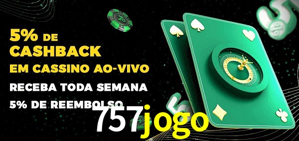 Promoções do cassino ao Vivo 757jogo